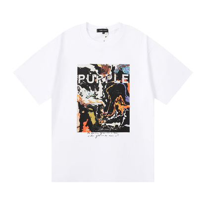 PURPLE  fashion T-shirt