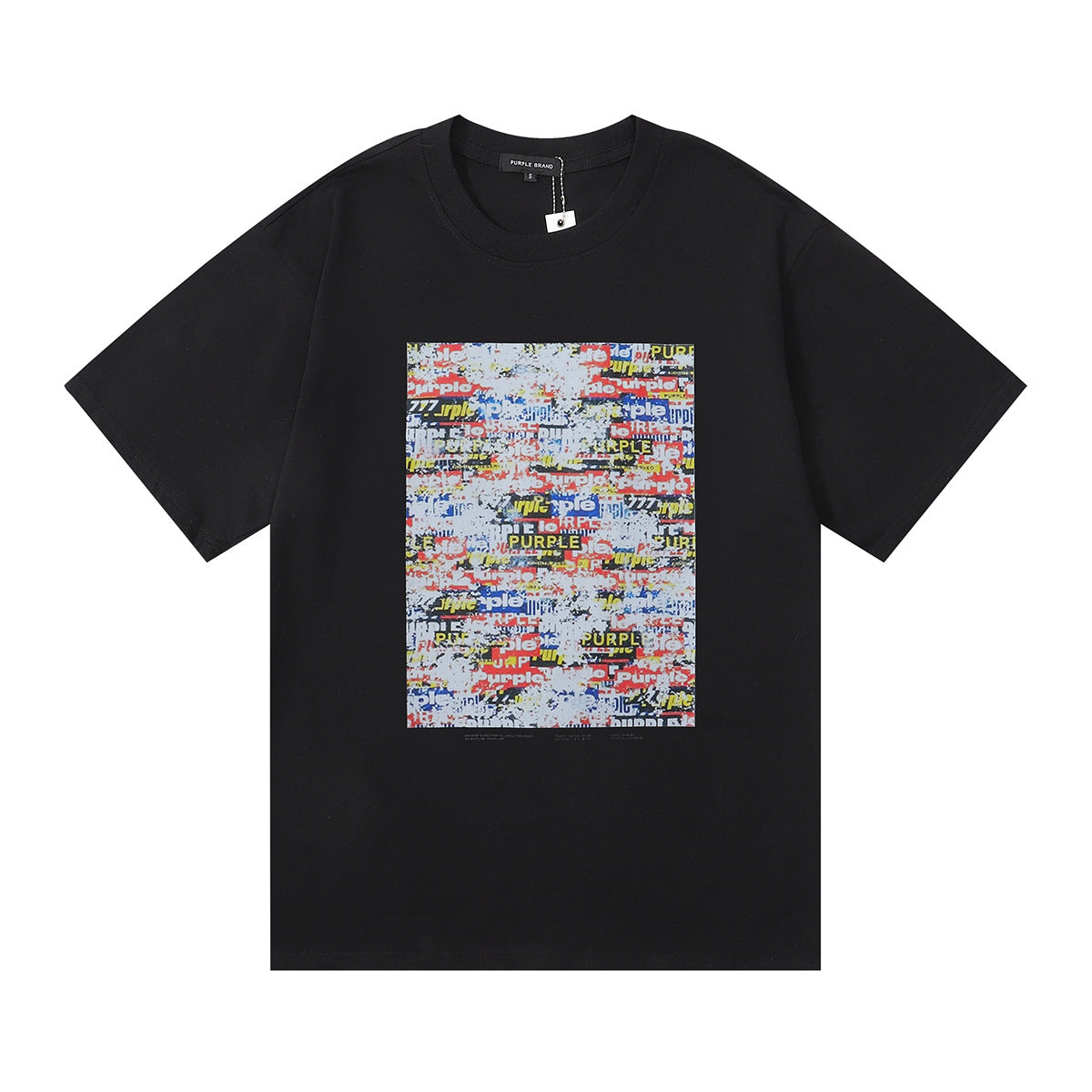 PURPLE  fashion T-shirt