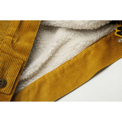 Drew House Jacket Unisex Lapel Fleece Denim Jacket