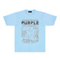 PURPLE  fashion T-shirt