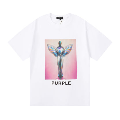 PURPLE  fashion T-shirt