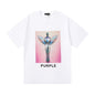 PURPLE  fashion T-shirt