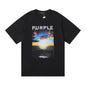 PURPLE  fashion T-shirt