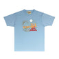 Gallery Dept T Shirt Retro Printed Loose Short-Sleeved Shirt
