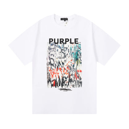 PURPLE  fashion T-shirt