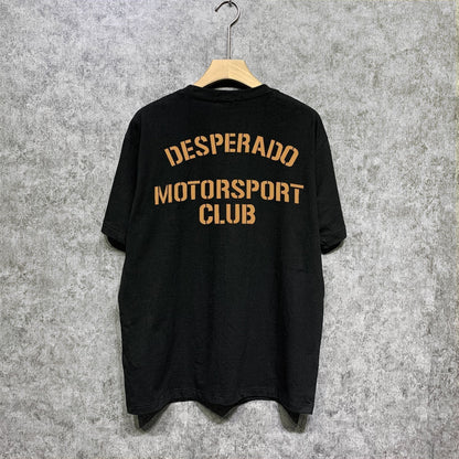 Rhude T-shirts Printed Trendy Pure Cotton