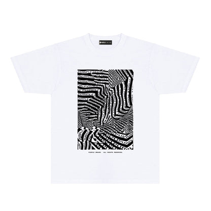 PURPLE  fashion T-shirt