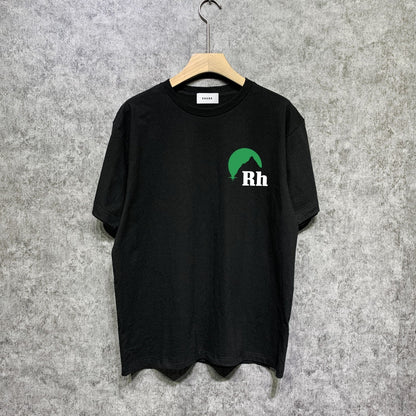 Rhude T-shirts Printed Trendy Pure Cotton