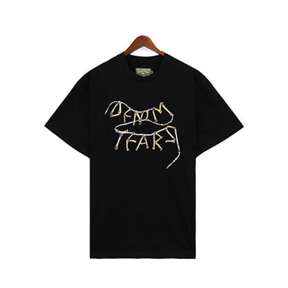 Denim Tears T-shirts Casual Short Sleeve T-shirt