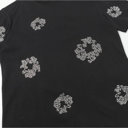 Denim Tears T-shirts Rhinestones
