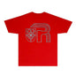 Rhude T-shirts Printed Trendy Pure Cotton