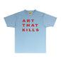 Gallery Dept T Shirt Retro Printed Loose Short-Sleeved Shirt