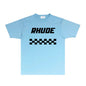 Rhude T-shirts Printed Trendy Pure Cotton