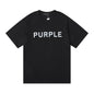 PURPLE  fashion T-shirt