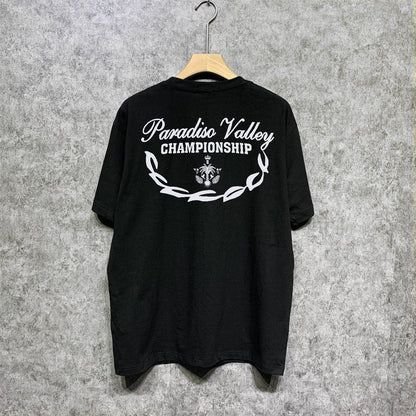 Rhude T-shirts Printed Trendy Pure Cotton