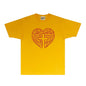 Gallery Dept T Shirt Retro Printed Loose Short-Sleeved Shirt
