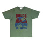 Rhude T-shirts Printed Trendy Pure Cotton