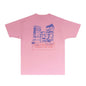 Gallery Dept T Shirt Retro Printed Loose Short-Sleeved Shirt