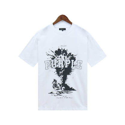 PURPLE  fashion T-shirt