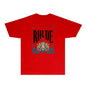 Rhude T-shirts Printed Trendy Pure Cotton