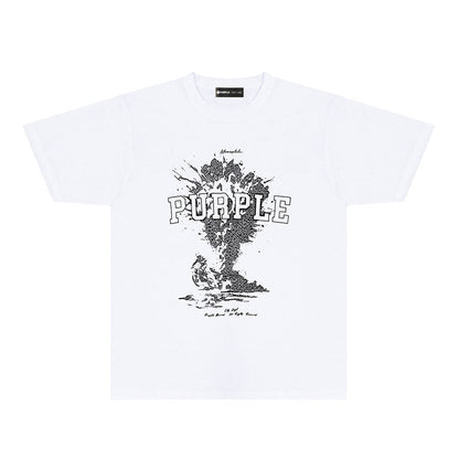 PURPLE  fashion T-shirt