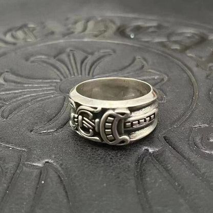 Chrome Heart Ring for Men and Women
