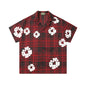 Denim Tears Shirt Kapok Plaid Short Sleeve Shirt