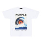 PURPLE  fashion T-shirt