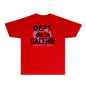 Gallery Dept T Shirt Retro Printed Loose Short-Sleeved Shirt