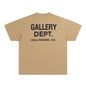 Mens T-shirts GALLERY DEPT printed round neck short-sleeved T-shirt pure cotton