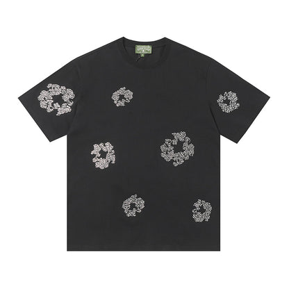 Denim Tears T-shirts Rhinestones