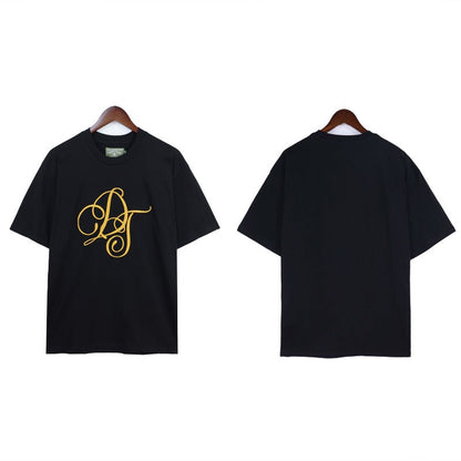 Denim Tears T-shirts Embroidered Short Sleeve T-shirts