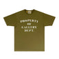Gallery Dept T Shirt Retro Printed Loose Short-Sleeved Shirt