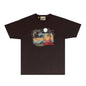 Gallery Dept T Shirt Retro Printed Loose Short-Sleeved Shirt