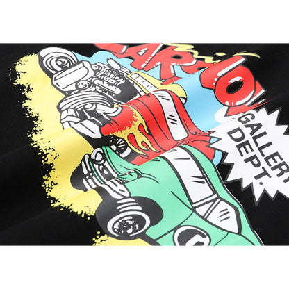 Gallery Dept T Shirts Cotton Male and Female Couple Short Sleeve T-shirt