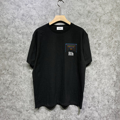 Rhude T-shirts Printed Trendy Pure Cotton
