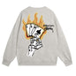 Stussy Sweatshirts Crew Neck Fleece Sweater