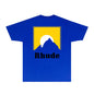 Rhude T-shirts Printed Trendy Pure Cotton
