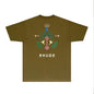 Rhude T-shirts Printed Trendy Pure Cotton