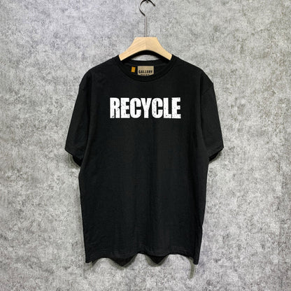Gallery Dept T Shirt Retro Printed Loose Short-Sleeved Shirt