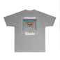 Rhude T-shirts Printed Trendy Pure Cotton
