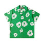 Denim Tears Button-Down Shirt Flower Woven