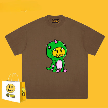 Drew T-shirts T-shirt Smiley Cartoon Print