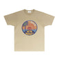 Rhude T-shirts Printed Trendy Pure Cotton