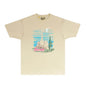 Gallery Dept T Shirt Retro Printed Loose Short-Sleeved Shirt