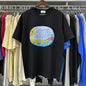 Rhude T-shirts Cotton Casual Short Sleeve Men and Women