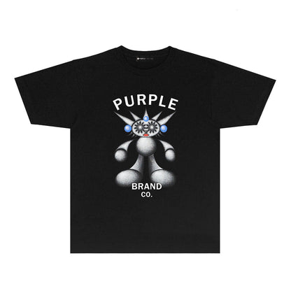 PURPLE  fashion T-shirt