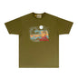 Gallery Dept T Shirt Retro Printed Loose Short-Sleeved Shirt
