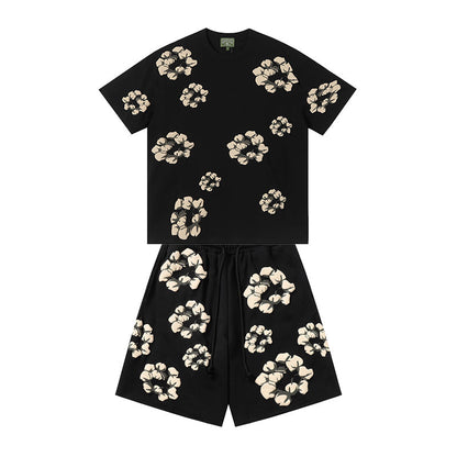 Denim Tears T-shirt & Shorts 2 Piece Set