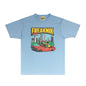Gallery Dept T Shirt Retro Printed Loose Short-Sleeved Shirt